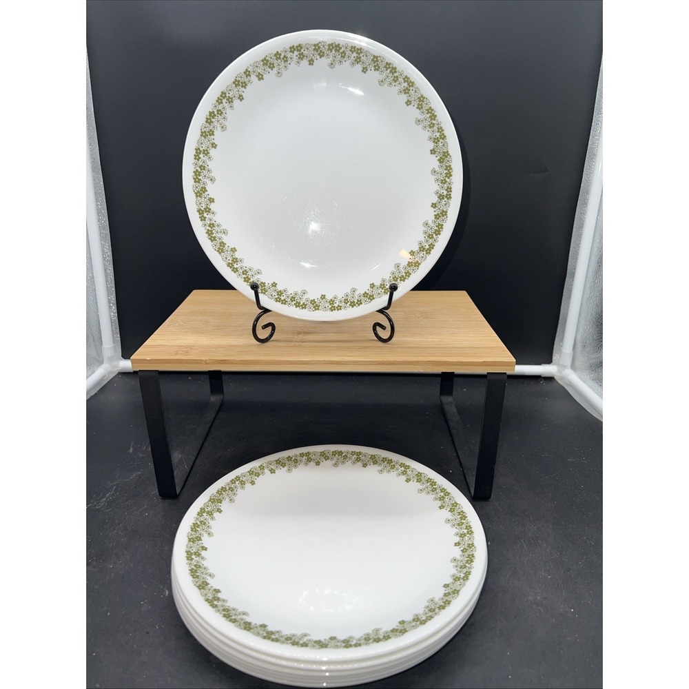 Corelle Spring Blossom "Crazy Daisy" Salad Plates set of 7 Vintage